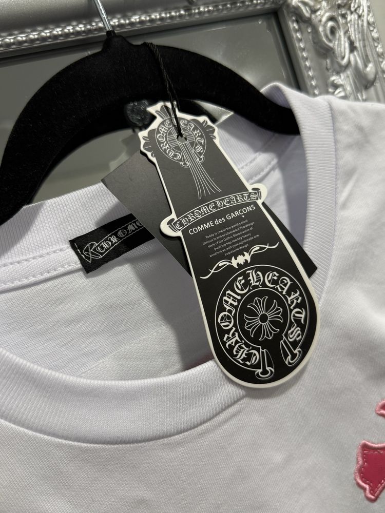 Футболка chrome hearts женская футболка топ