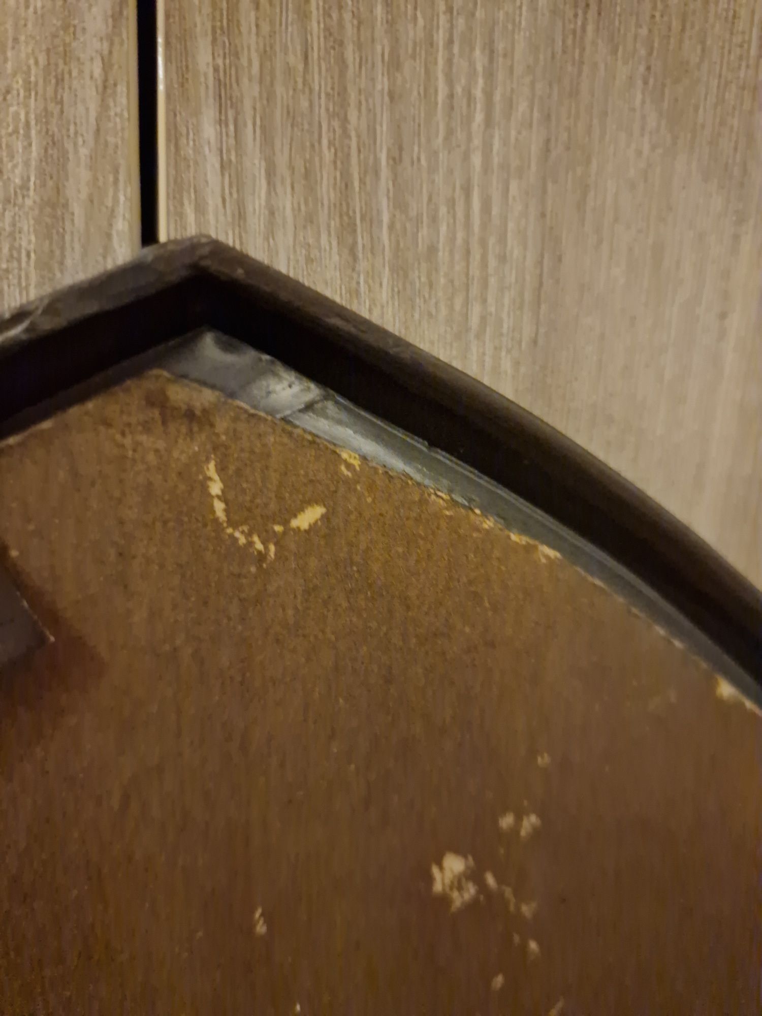 Lustro kryształowe fazowane  zabytkowe