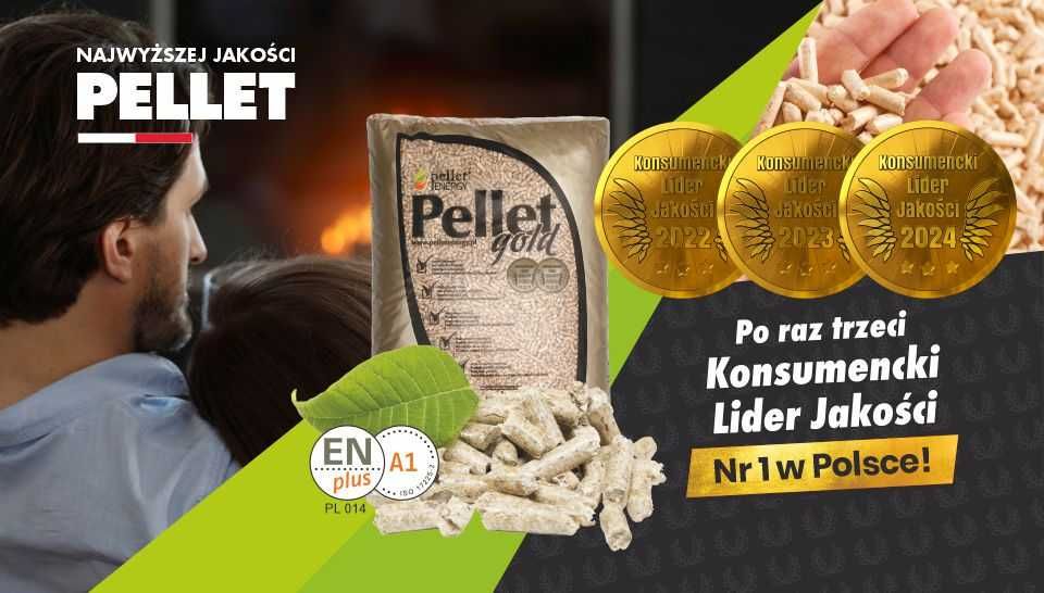 Pellet GOLD Energy A1 czysta trocin Koźmin i okolice z dostawą