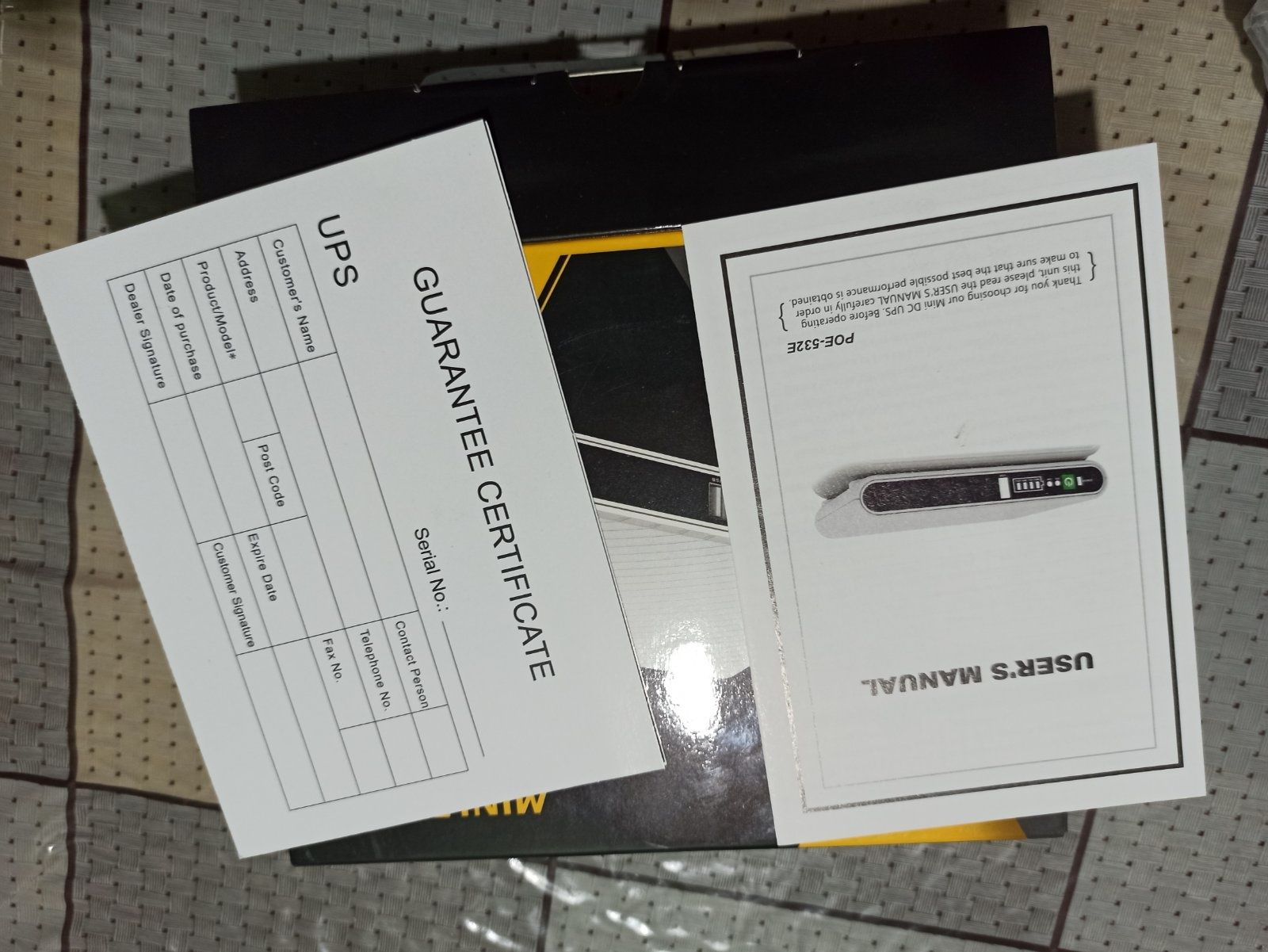 SKE POE-532E Mini UPS 8800 mAh