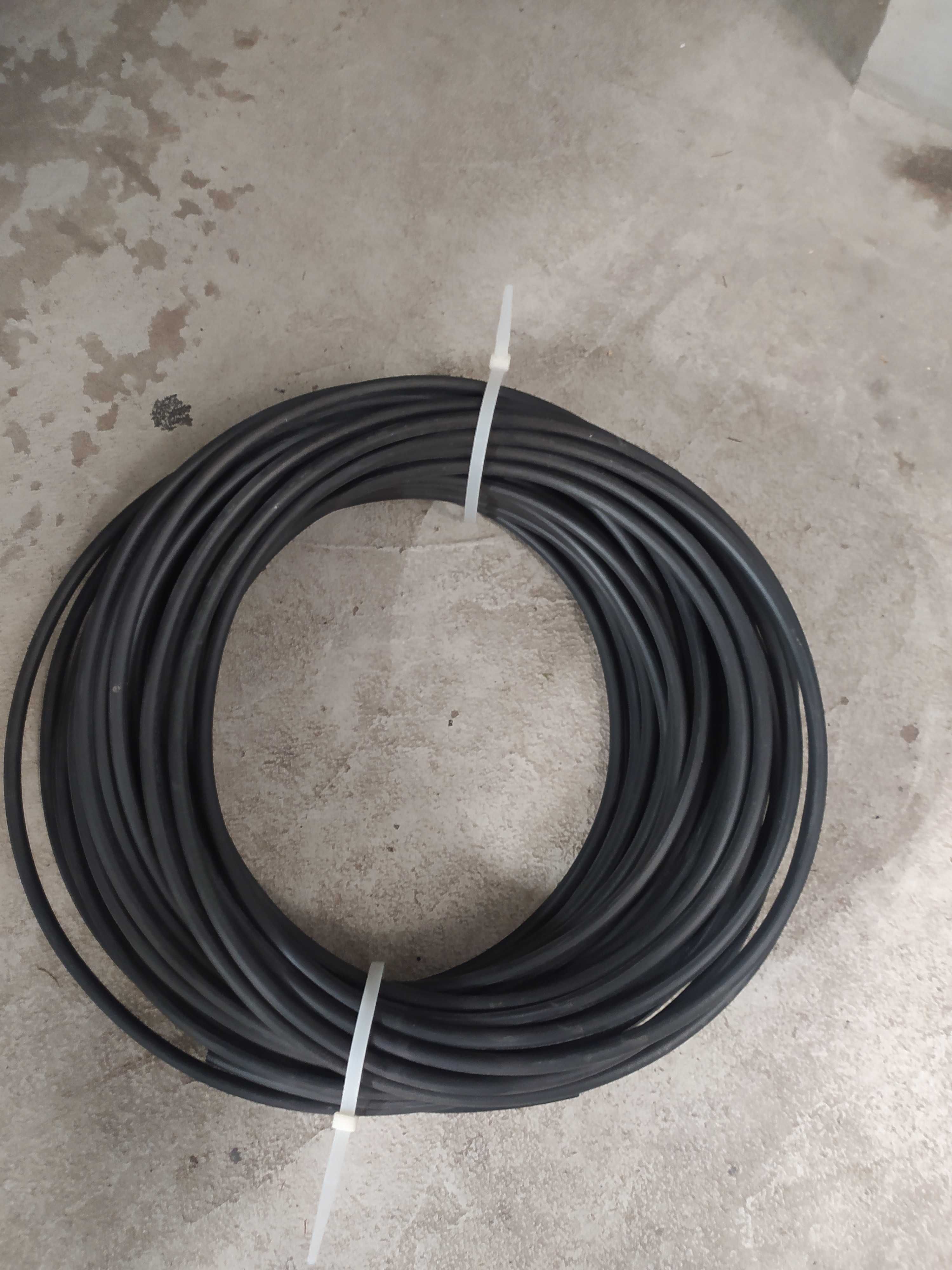 Kabel energetyczny czarny do ziemi YKY żo 3 x 2,5 mm2 50m