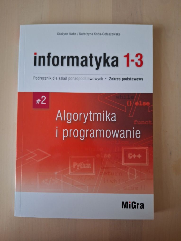 Informatyka 1-3 Algorytmika i programowanie