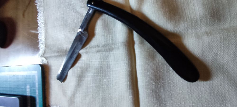 Бритва опасная "Гравюра" Завод Труд Вача 1957 г. СССР Винтаж