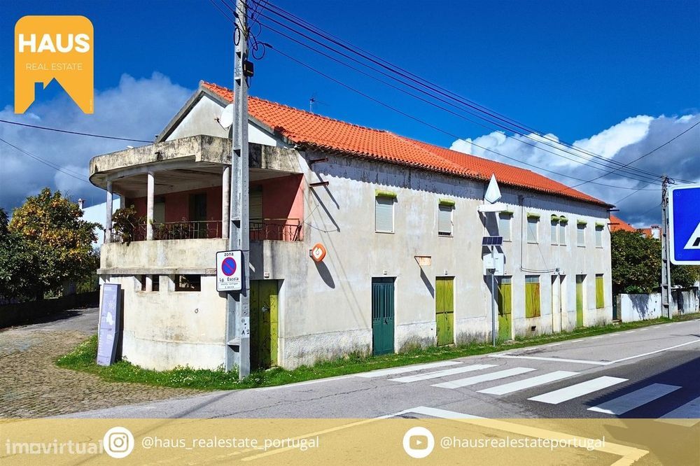 Habitação 590m2 - Imóvel Urbano Versátil - Castelo Branco