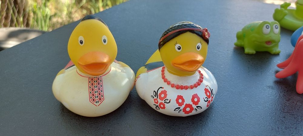 Качечки для купання,  колекція.