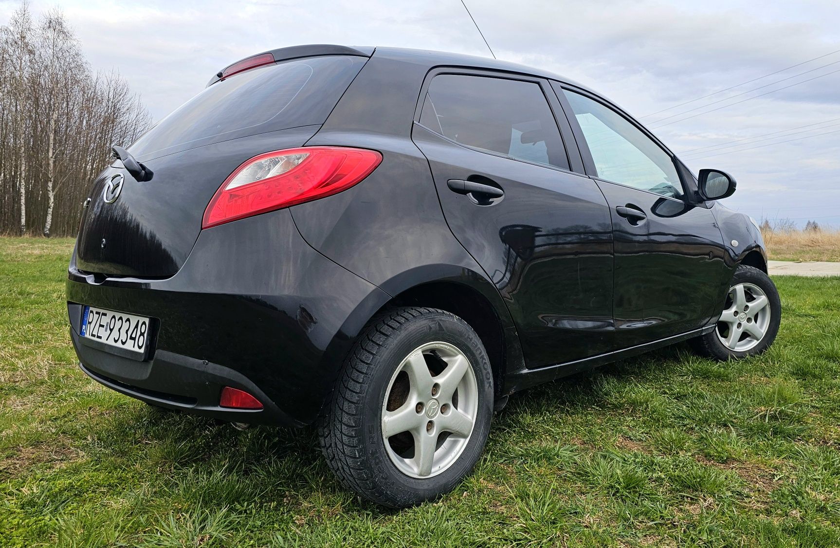Mazda 2 II 1.3 2008, przegląd na rok! Super stan