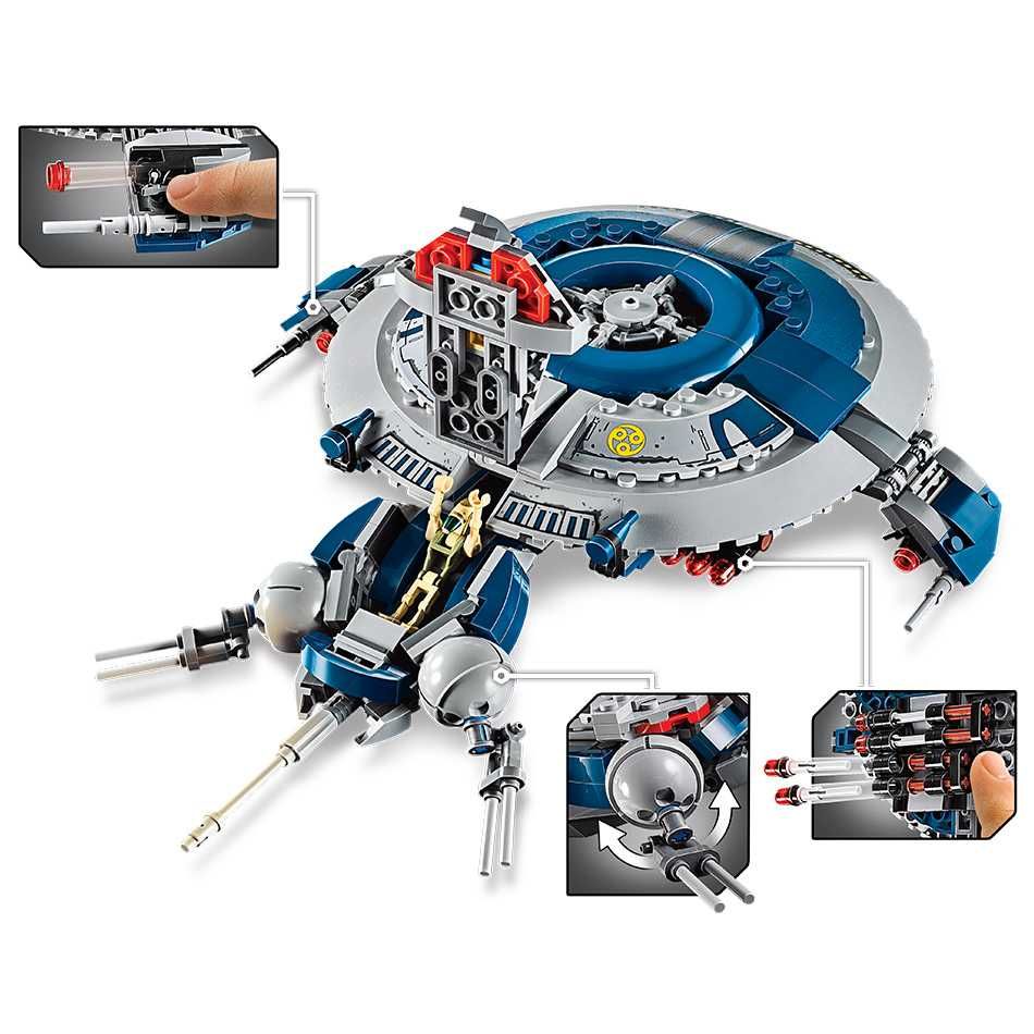 Set / Kit Star Wars Gunship Droid (compativel com lego)