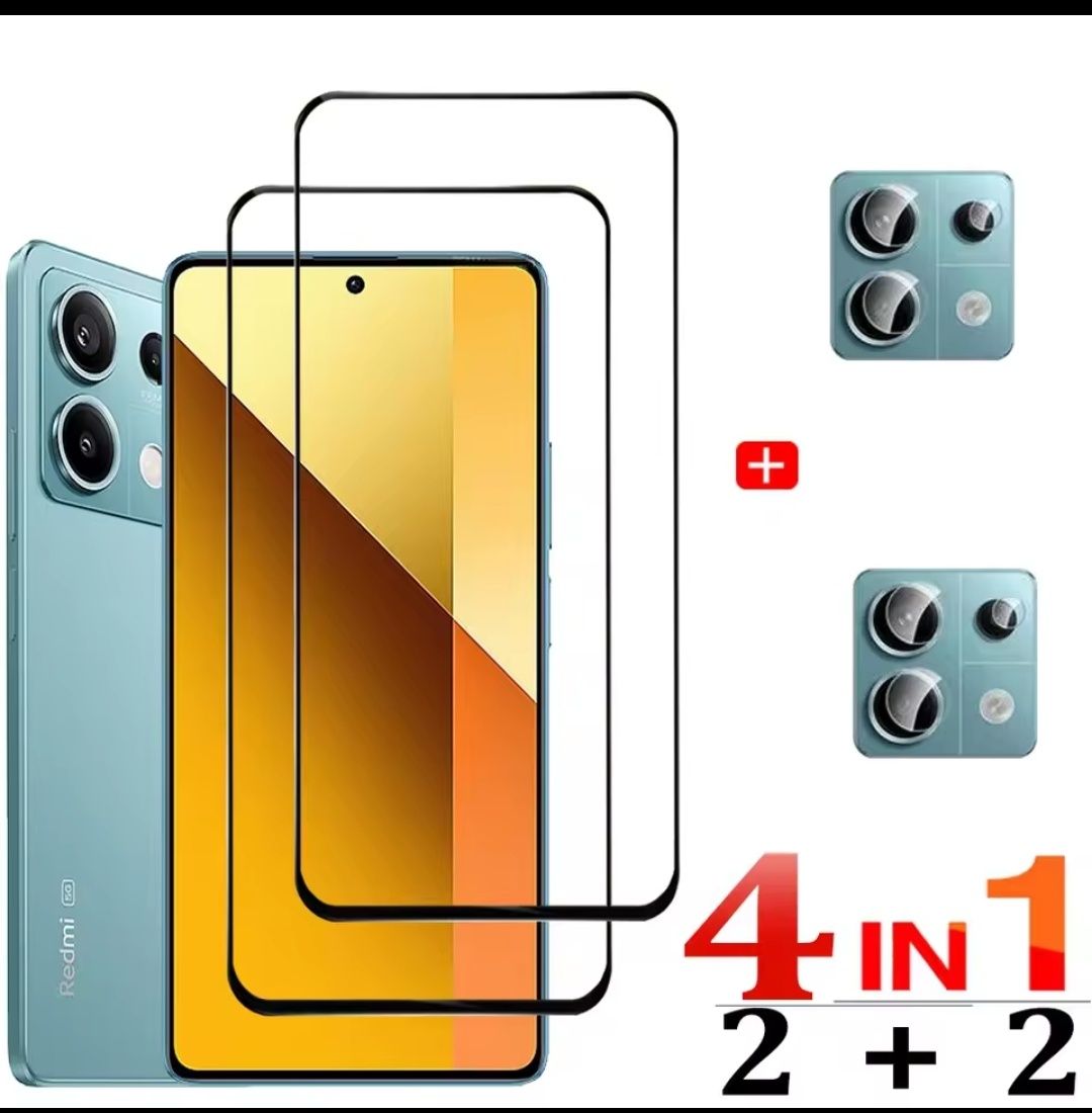 Продам новые защитные стекла для Xiaomi Redmi Note 13 Pro 5G