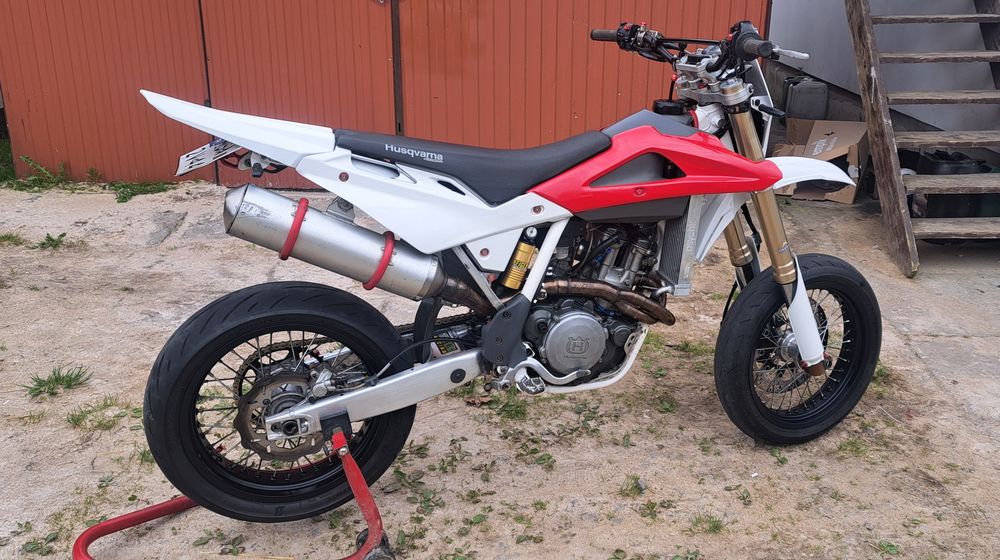Husqvarna te 450 Supermoto - 26mth po remoncie