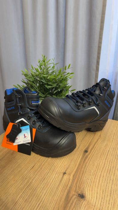 Buty zimowe z metalowym czubem Bennon Raptor S3 NM high