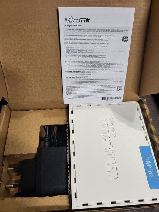 Роутер MikroTik hAP lite RB941-2nD