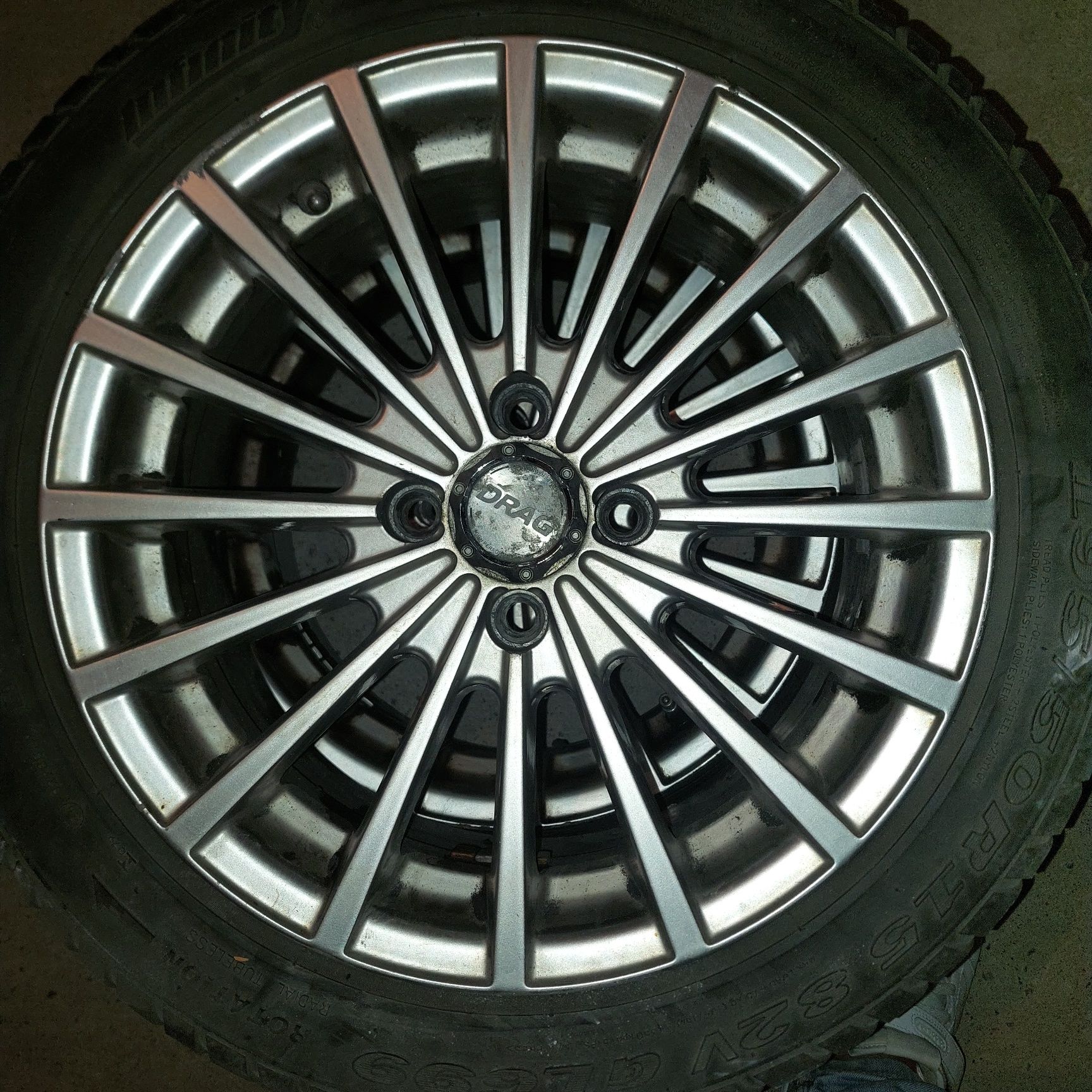 4x Alufelgi 15 drag