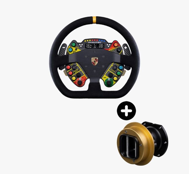 ClubSport Steering Wheel Porsche 911 GT3 R V2 + Qr2 / В наявності!