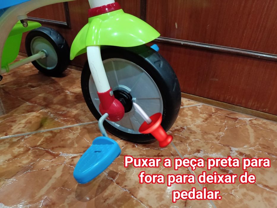 Triciclo para criança bebé bicicleta carro casa quarto apartamento.