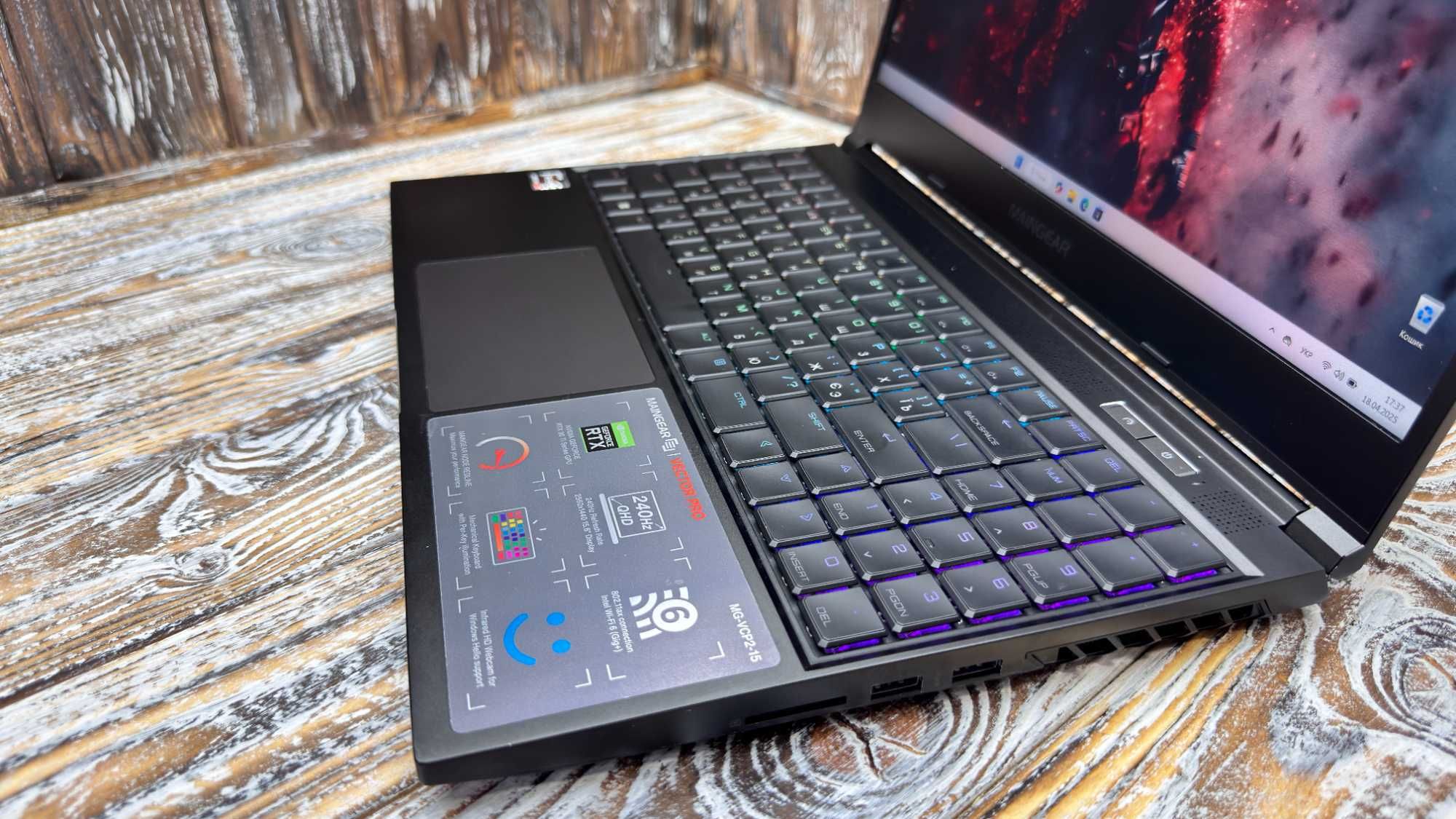Ігровий Ноутбук Maingear Vector Pro 2 15 / RTX 3070 TI 8 GB / ГАРАНТІЯ