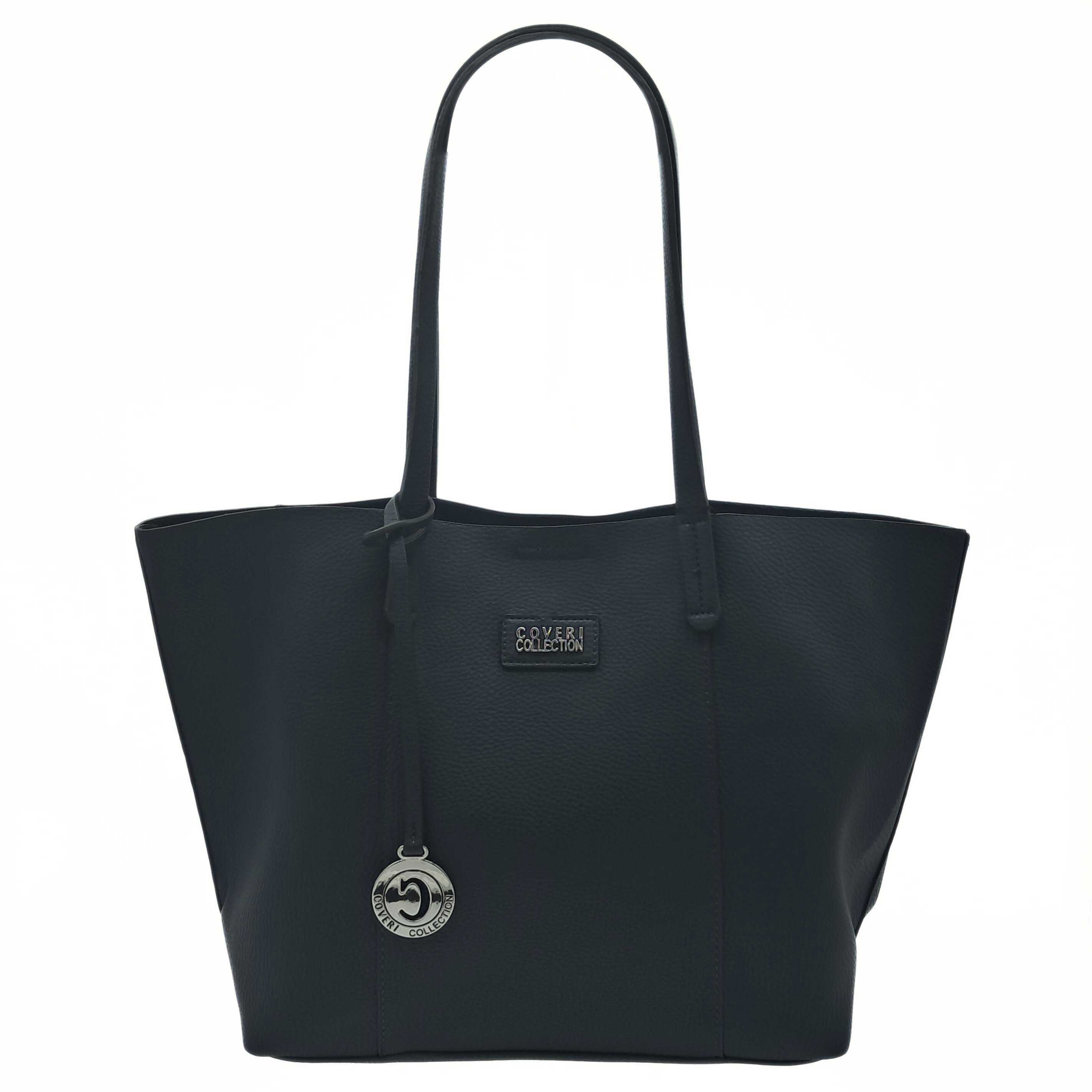 Granatowa torebka damska shopperka Coveri Collection CC5155-2