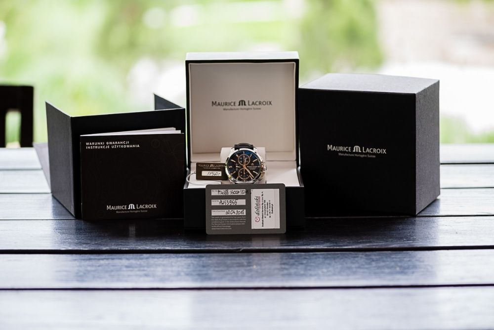 NOWY! Maurice Lacroix Pontos chronograph,dystr. PL. Omega, JWC, Tissot