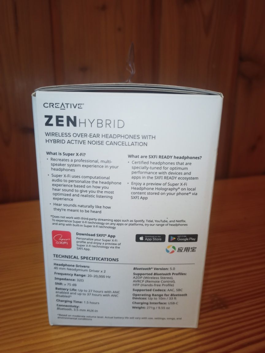 Creative zen hybrid