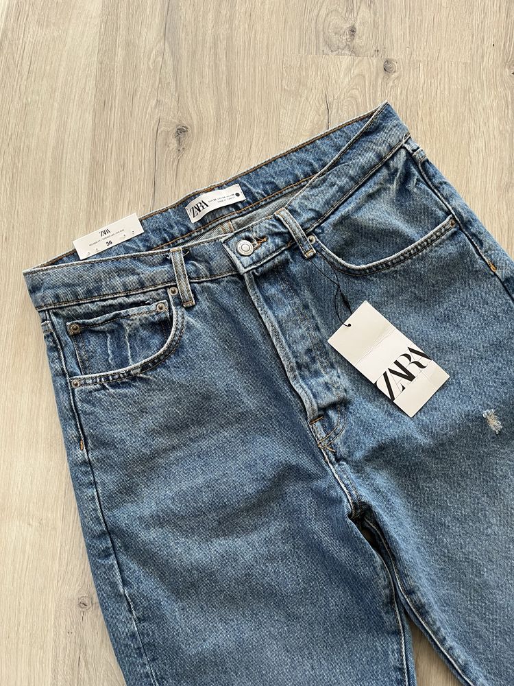 Джинси Zara 34 36 38 relaxed fit