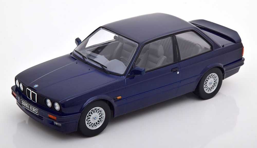 Model 1:18 KK-Scale BMW 325i (E30) M-Paket 2 1988 dark blue metallic