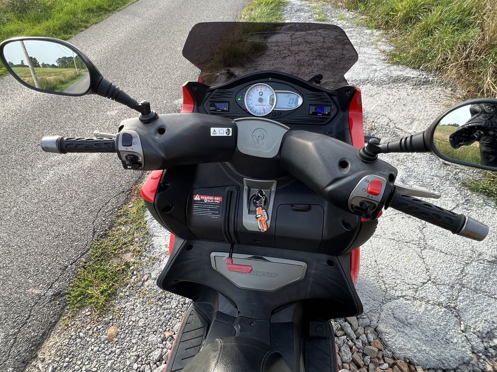 Skuter AEON Quadro 3, quadro 350. Nie Piaggio