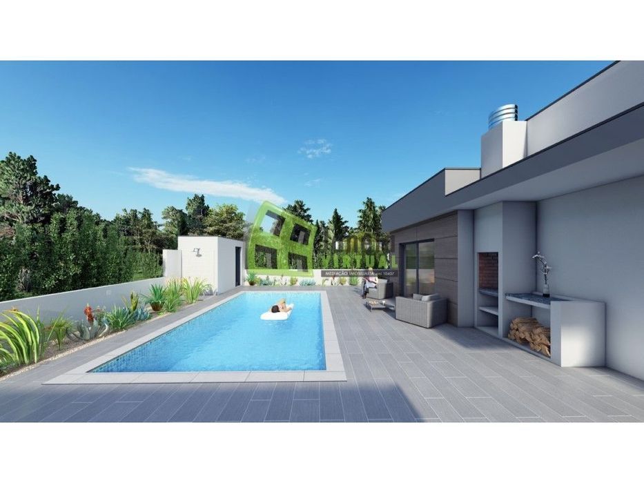 Moradia Isolada T5, em construção, com Piscina, Azeitão