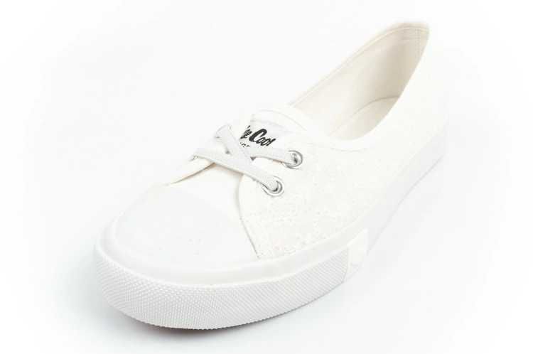 Lee Cooper buty trampki baleriny białe haftowane wygodne r. 36-40