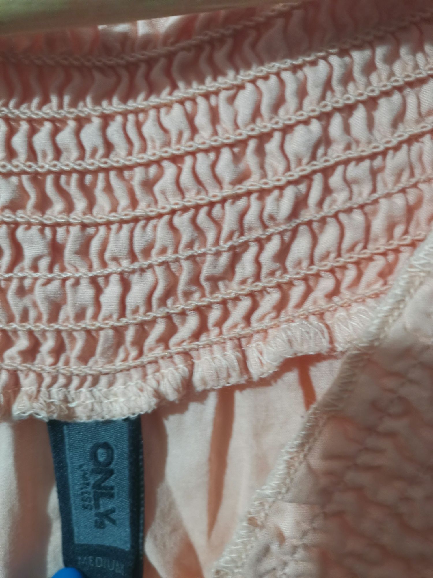 Bluzka boho pomarańczowa ONLY M
