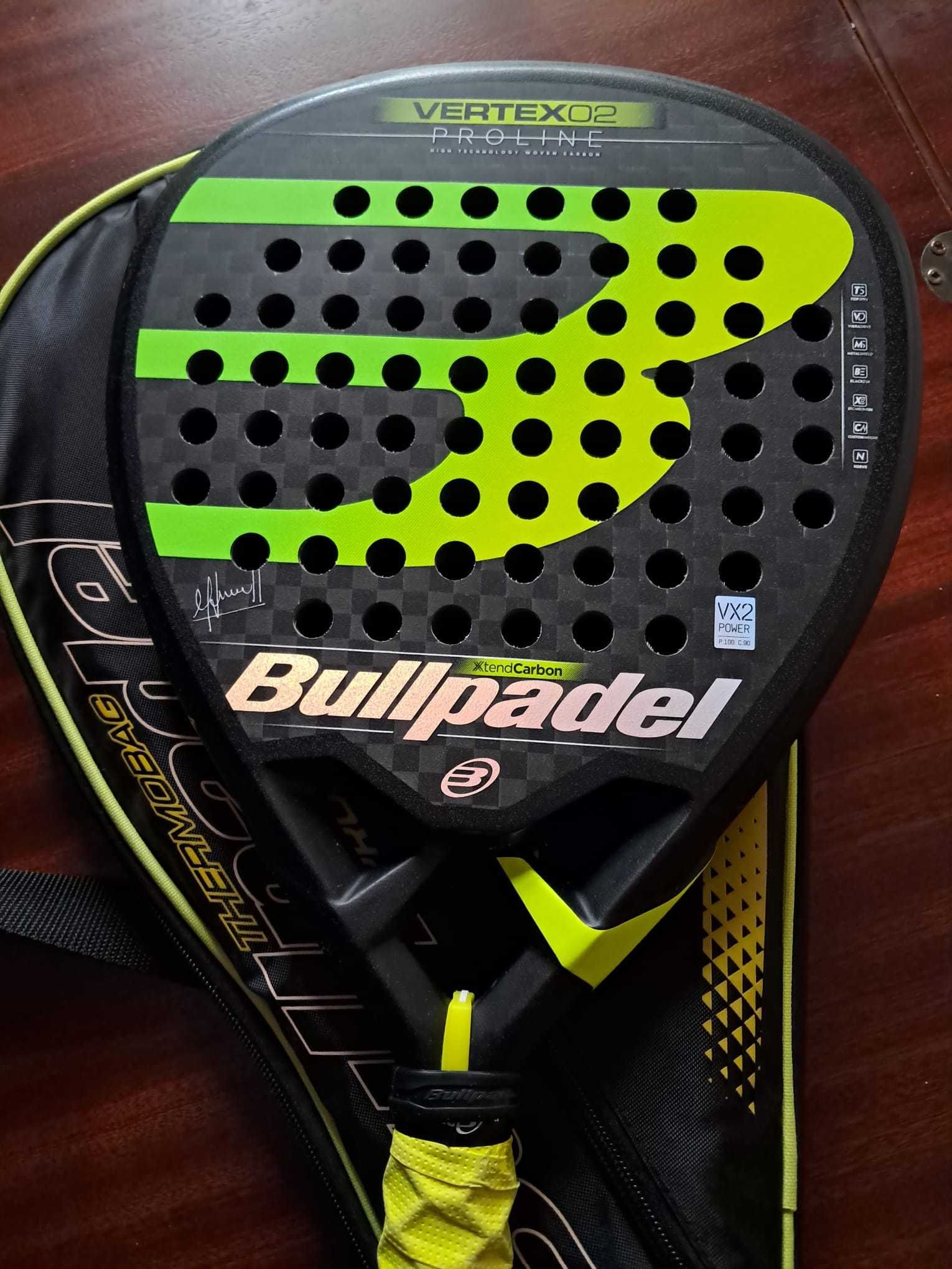 Raquete Padel Bullpadel Vertex 02 Proline