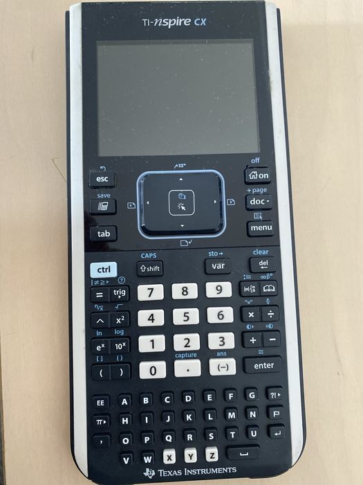 Calculadora Gráfica Texas Instruments TI-Nspire CX – Ótimo Estado!