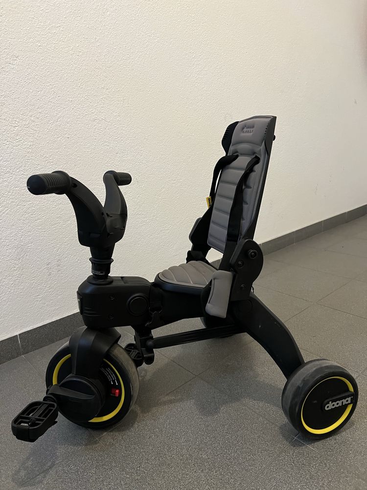 Triciclo Doona S1 Cinzento Como Novo