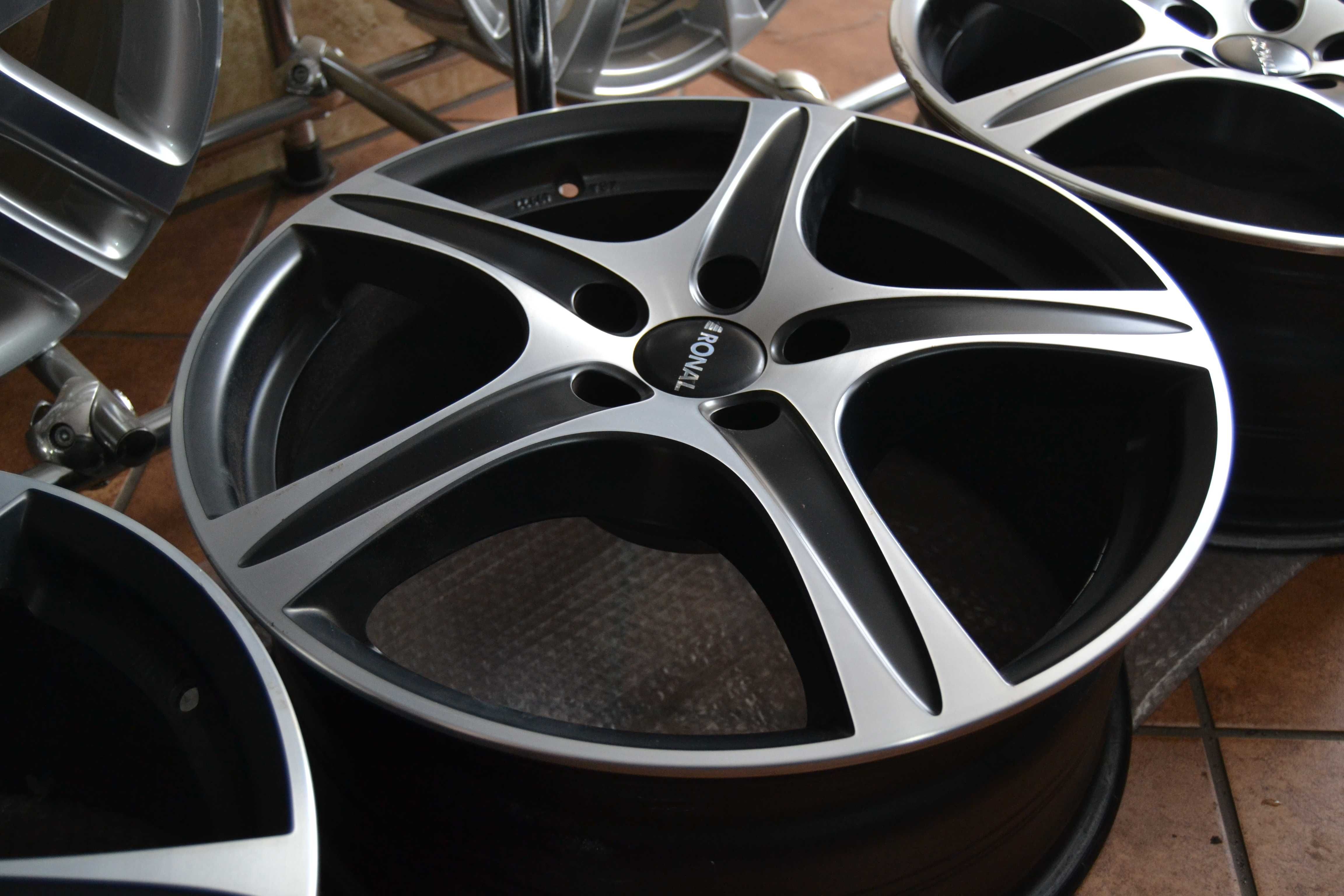 Komplet felg alu Ronal VW Audi Mercedes 18 cali 5x112 et45 8x18 felgi