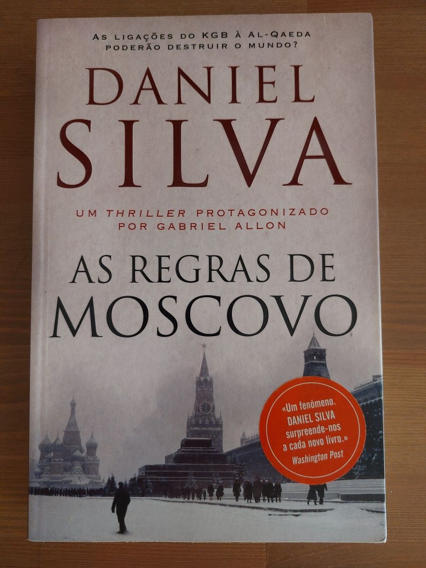 L As Regras de Moscovo 1ª Ed. Daniel Silva (Ed. Regular/ Opt. Estado)