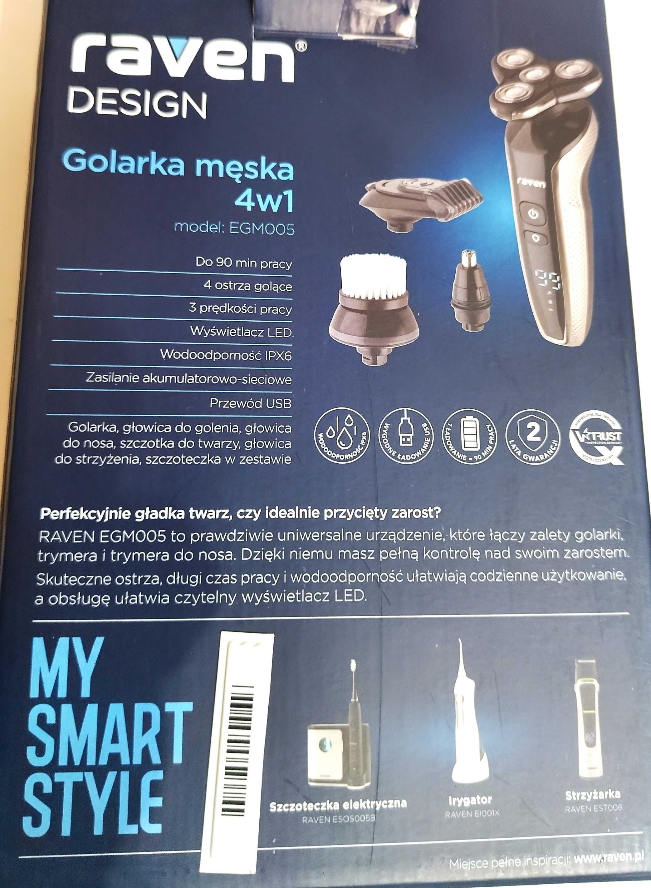 Maszynka do golenia  RAVEN EGM005