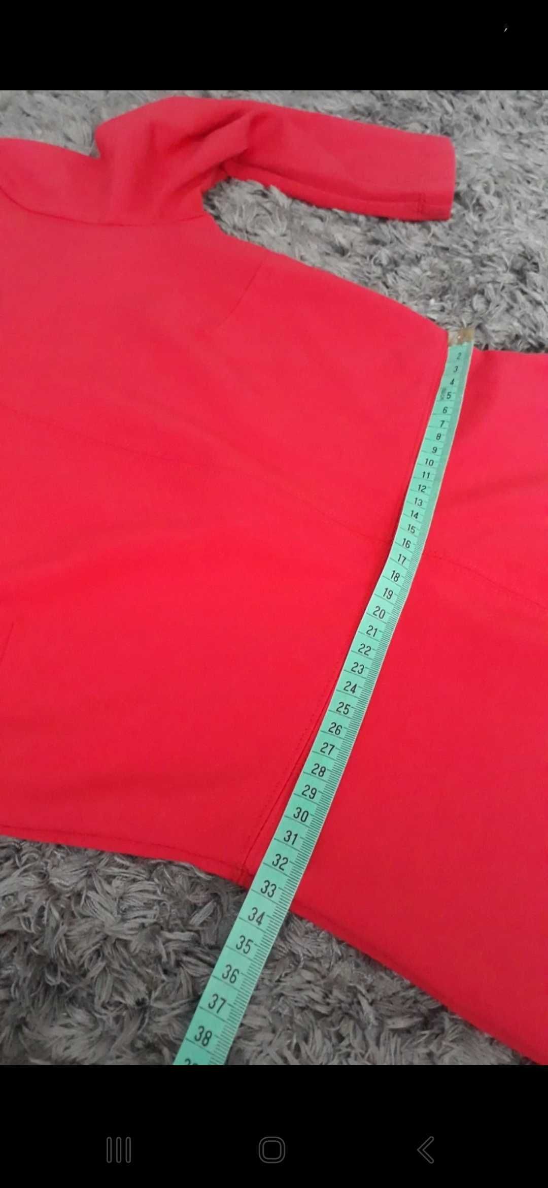 Mała czerwona sukienka Reserved rozmiar 34