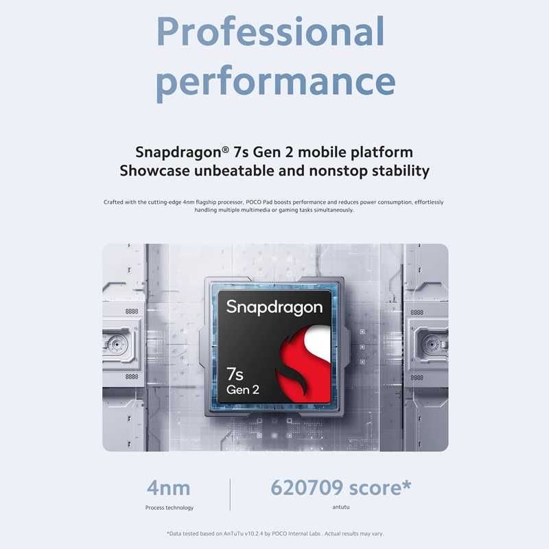 Планшетний комп'ютер Xiaomi Poco Pad (8 + 256 Гб, Global Version)