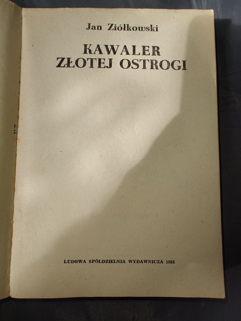 Kawaler złotej ostrogi Jan Ziółkowski