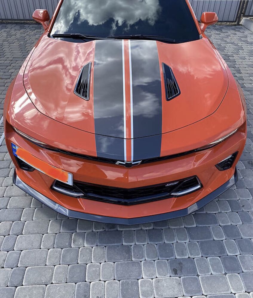 Губа передняя бампер Chevrolet Camaro zl1