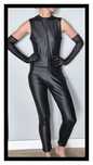 Elastyczny kombinezon kostium damski Kobieta Kot CatWoman (S/M)