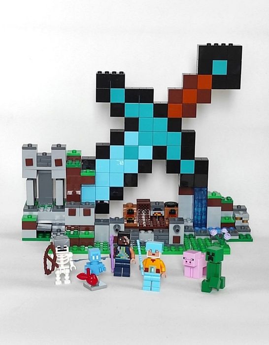 LEGO MINECRAFT /Б.В. оригінал/ конструктор лего майнкрафт хлопчику 7 9