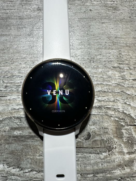 Garmin Venu 3S • smartwatch jak nowy • faktura • AMOLED • Gold