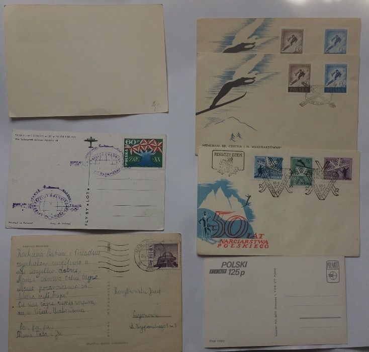 fiat 125p i inne kartki fdc