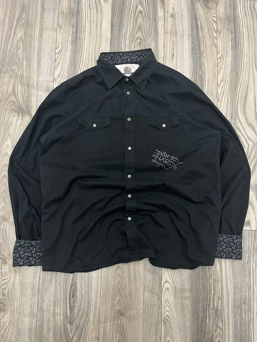 Edhardy рубашка size XL