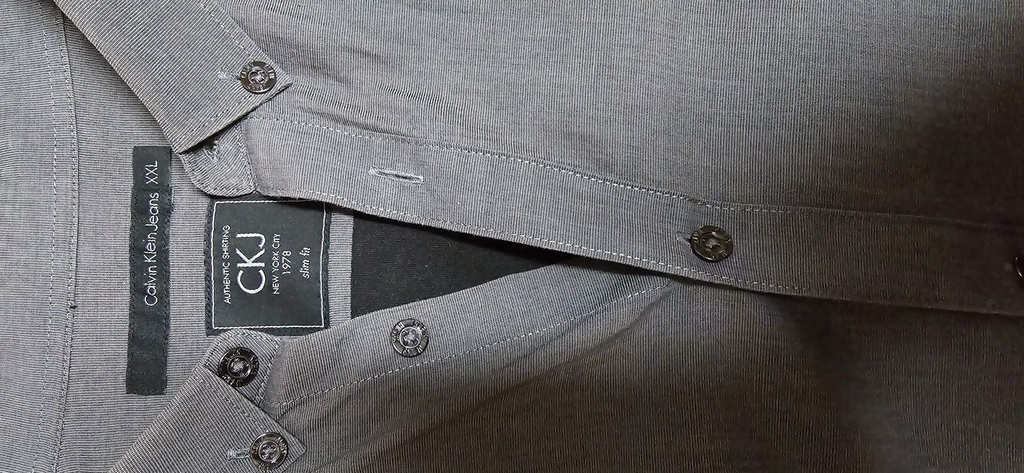 Calvin Klein Jeans koszula + krawat komplet r. xxl.