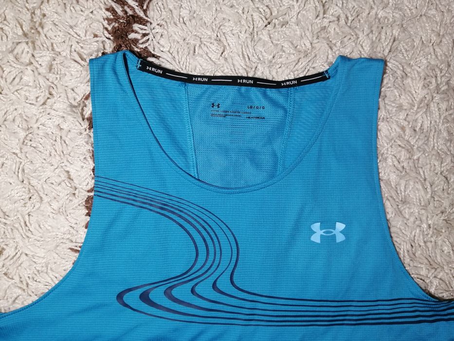 Мужская беговая майка Under Armour, р. L