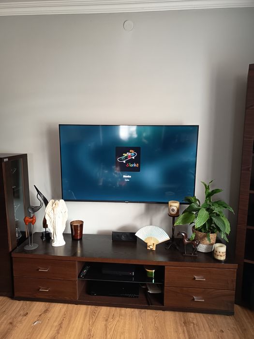 Komplet mebli kolor ciemny brąz