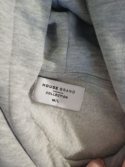 худі сіре з йодою don't make me use the force house brand M L