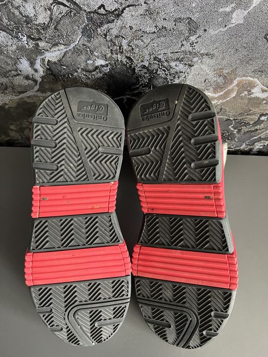 Кросівки чоловічі Asics Onitsuka Tiger Big Logo Mid White Red Black45р