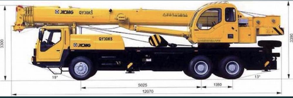 Услуги/аренда автокрана XCMG 25 тон