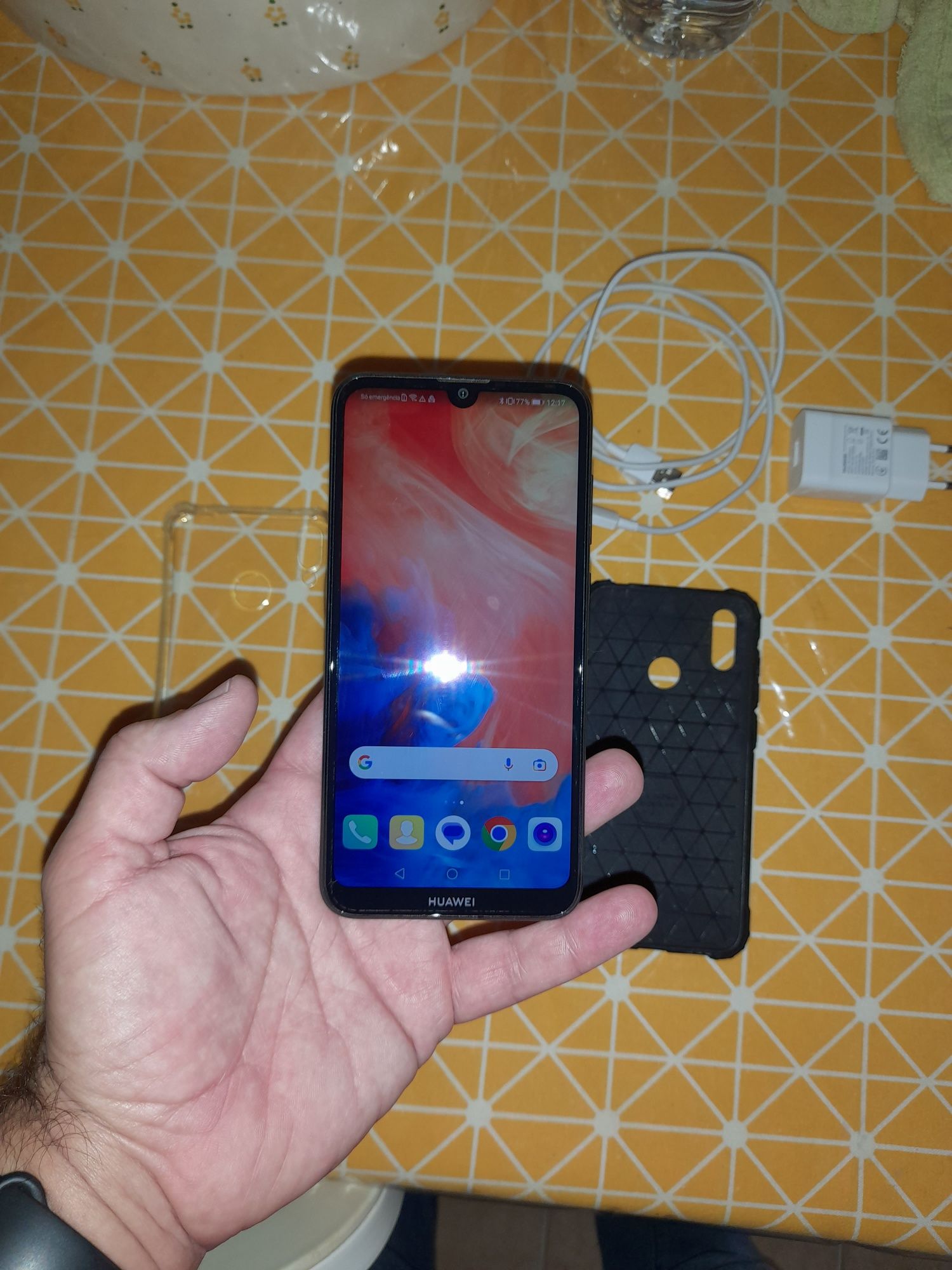 Huawei y7 2019 como novo